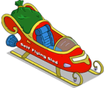 Self-Flying Sled - The Simpsons: Tapped Out