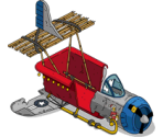 Santa's Plane Sled - The Simpsons: Tapped Out