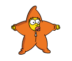 Star Snowsuit Maggie - The Simpsons: Tapped Out