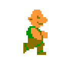 Wallace (Super Mario Bros NES-Style) - Wallace and Gromit Customs