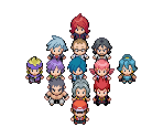 Trainers (Overworld) - Pokémon HeartGold / SoulSilver