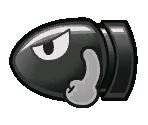 Bullet Bill - Paper Mario: The Thousand-Year Door