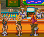 Diner - Teenage Mutant Ninja Turtles: Tournament Fighters