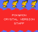Credits - Pokémon Crystal