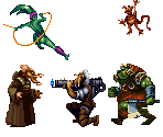 Jabba's Palace Enemies - Super Star Wars 3: Return of the Jedi