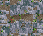 Nanza Pass Tiles (Arranged) - Lunar: Silver Star Story Complete