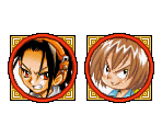 Portraits - Shaman King: Legacy of the Spirits - Sprinting Wolf / Soaring Hawk