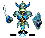 Ghost Knight / Darkfried - Pocky and Rocky