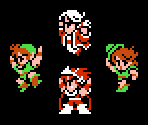 Fire Crystal Jobs - Final Fantasy 3 (JPN)