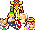 Unused Starbeans Cameos & Enemies - Mario & Luigi: Superstar Saga