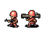 Orange Star Infantry & Mech - Advance Wars 2: Black Hole Rising
