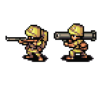Yellow Comet Infantry & Mech - Advance Wars 2: Black Hole Rising