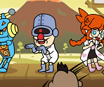 Dr. Crygor, Mike and Penny (A Curious Case of Cave Art) - WarioWare: Move It!