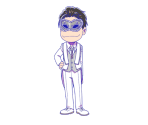 Osomatsu (Phantom Tuxedo) - Osomatsu-san's Casual Neet Sugoroku Journey