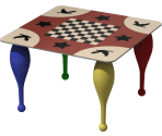 Table (Game Room) - Yard Sale Hidden Treasures: Sunnyville