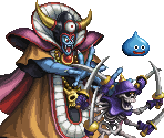 Dragon Quest Collab Enemies - Octopath Traveler: Champions of the Continent