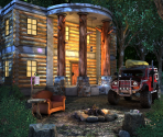 Log Mansion - Yard Sale Hidden Treasures: Lucky Junction