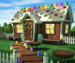 Gingerbread House - Yard Sale Hidden Treasures: Lucky Junction