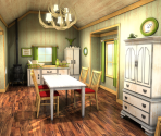 Miss Kitty's Dining Room - Yard Sale Hidden Treasures: Lucky Junction