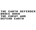 Ending & Credits - Earth Defender