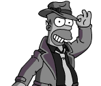 Noir Homer - The Simpsons: Tapped Out