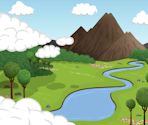 Hub Map - Angel Hare's Learning Adventure