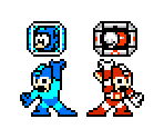 Mega Man 7 Items (NES-Style) - Mega Man Customs