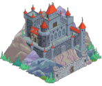 Fantasy Mountain Castle - The Simpsons: Tapped Out