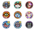 Medallium Icons - Yo-kai Watch Busters 2 (JPN)