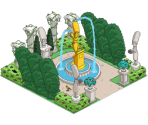 Marge Sculpture Garden - The Simpsons: Tapped Out