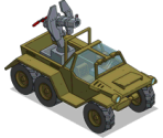 Future Military Jeep - The Simpsons: Tapped Out