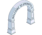 Welcome to Springfield Arch - The Simpsons: Tapped Out