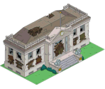 Damaged Court House - The Simpsons: Tapped Out