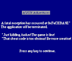 Blue Screen - Angry Video Game Nerd Adventures