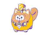 Jyushimatsu (Costume Wan Wan) - Osomatsu-san's Casual Neet Sugoroku Journey