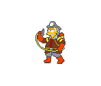 Firefighter - The Simpsons