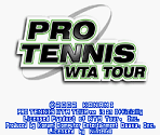 Start Screens & Title Screen - Pro Tennis WTA Tour