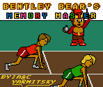 Title Screen - Bentley Bear's Memory Master