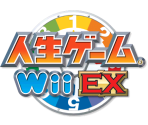 Title Screen - Jinsei Game Wii EX (JPN)