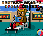 Title Screen - Bentley Bear's Spelling Bee