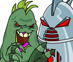Chiazilla vs Mechachiazilla - Neopets Flash Games