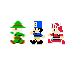 Stage 5-1 Characters - Chindōchū!! Pōru no Daibōken / On a Weird Way!! Pole's Big Adventure