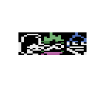 Susie, Ralsei and Lancer Dialog Sprites (Atari 2600-Style) - Deltarune Customs