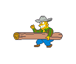 Lumberjack - The Simpsons