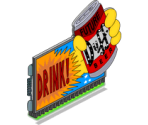 Future Duff Sign - The Simpsons: Tapped Out