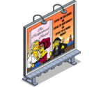 Harpooned Heart Billboard - The Simpsons: Tapped Out