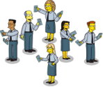 Movementarian Recruiters - The Simpsons: Tapped Out