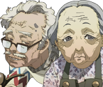 Bunkichi and Mitsuko - Persona 3 Portable (PS4)
