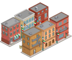 Springfield's Little Italy - The Simpsons: Tapped Out