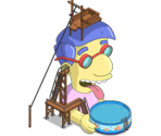 Milhouse Pool and Zipline - The Simpsons: Tapped Out